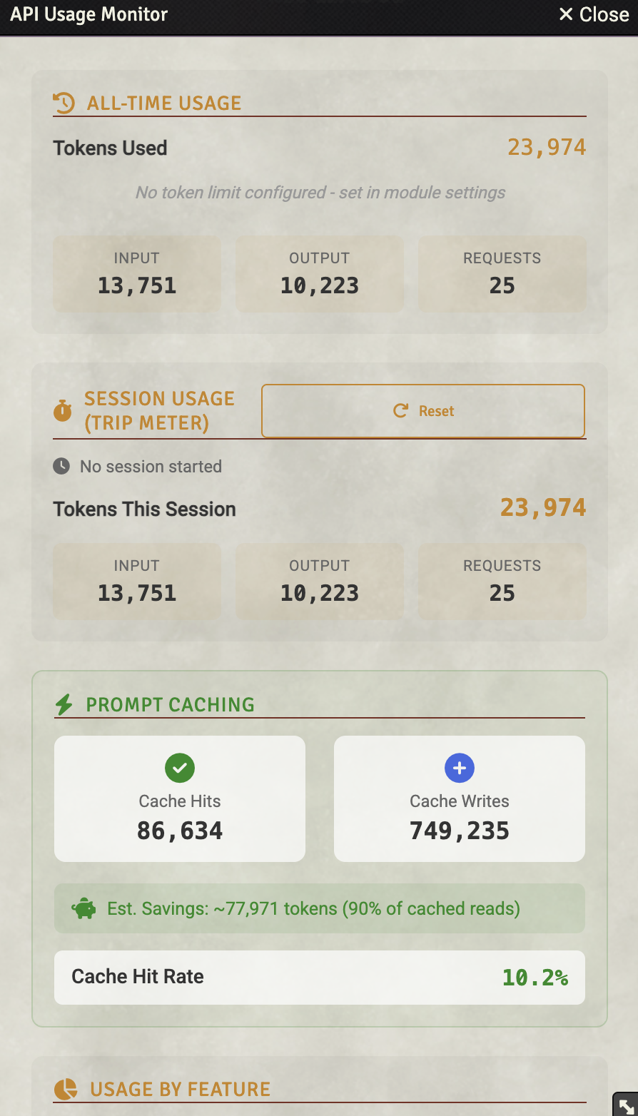 Chat integration showing Loremaster responses